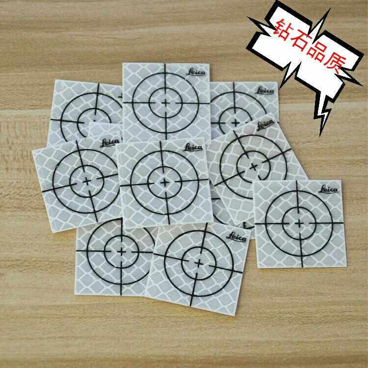 Leica Reflex Sheet Full Station Instrument Reflective Sheet Prism Reflective Patch Tunnel Bridge Self-Adhesive Reflective Sheet Laser Target