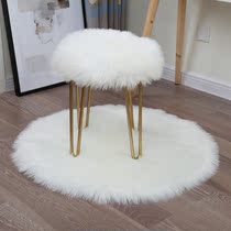 White Carpet Plush Creative Nordic Suede Suede Suede Blanket Fashion Girl Hearts Nordic Wind Plush Face Headbed Front Blanket