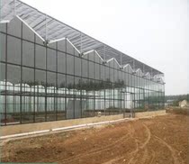 Smart greenhouse glass greenhouse greenhouse frame steel frame full set of planting flowers and vegetables and fruits greenhouse