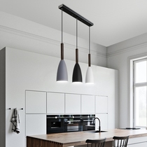 Bar Desk Romantic Aisle Light Office Dining Room Chandelier Furnishing family bar Bench Lights Round the dining lamp Home Three heads