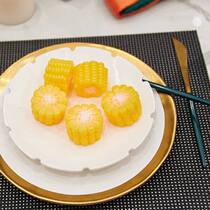Simulation Food Model Hotpot Material Vegetable Lotus Root Corn Kelp Fungus Vegetable Pepper Photography Decorative Props
