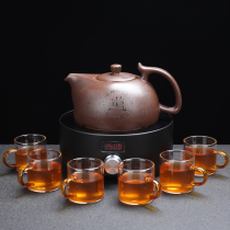 Jiyu bubble teapot tea cooker tea set household purple sand ceramic pot electric pottery stove Kung Fu Tea stove