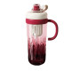 Small Tea Diary Large Capacity Water Cup Girls Big Belly Cup New Style Tea Warehouse Plastic Kettle Ice Cup with Straw