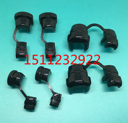 6P-4 Nylon power cord buckle Power cord fixing buckle Plastic clip wire nail Wire protection buckle Lock wire buckle clip