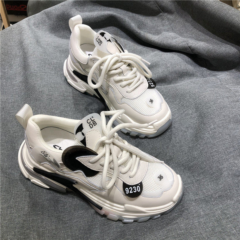 A D Hepburn Little Red Book Planting Grass~Fashionable Wear New Muffin Bottom Breathable Increase XIE Versatile