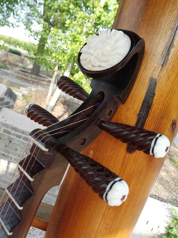 Nhạc cụ cánh gà bè 琵琶 người lớn playing chơi chuyên nghiệp nhạc cụ dân tộc người lớn 琵琶 đàn đáy
