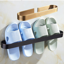 Bathroom Slippers Shelf Antique Bronze Wall Shelving Toilet Toilets Drain-in-style Free Stiletto