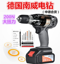  Rechargeable hand drill High-power power tools Daquan rechargeable lithium 36v Germany imported hand drill screwdriver