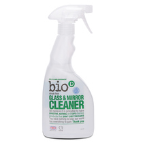 UK imports bio-D Poo-European polyester eco-friendly glass mirror cleanser spray 500ml water stains water scale water cage head