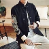 Bộ đồ Trung Quốc Tang Hanfu Kiểu Trung Quốc nam thêu cần cẩu Juss trang phục mùa thu quốc phục thanh niên tay áo dài trang phục dân tộc tày Trang phục dân tộc