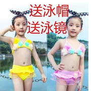 Đồ bơi trẻ em Cô gái Đồ bơi Chia bé Baby Baby Boy Split Princess Big Áo tắm - Bộ đồ bơi của Kid