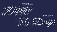 Happy 30Days-110cm