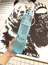 Spray water cup creative portable large-capacity sports Basketball Cup boys students summer personality simple hand Cup