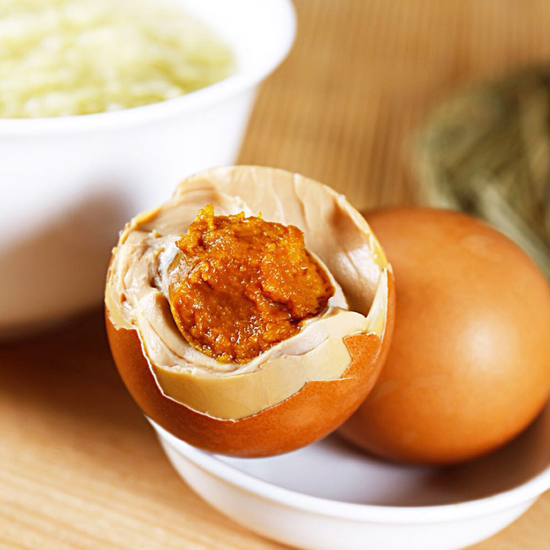 麻酱鸡蛋 10枚蓟县特产包邮 试吃装红泥腌制五香咸鸡蛋 非卤蛋