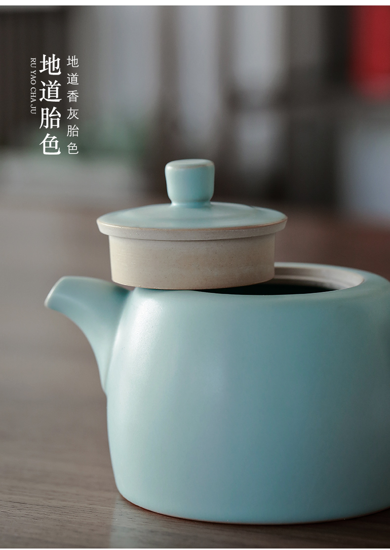 Your up ceramic teapot single pot suit small household porcelain teapot kung fu tea canister teapot xi shi pot of tea