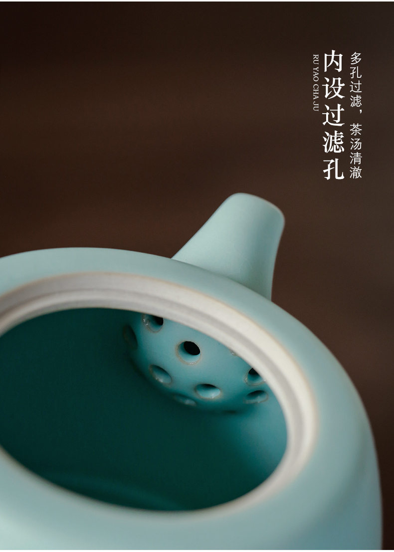 Your up ceramic teapot single pot suit small household porcelain teapot kung fu tea canister teapot xi shi pot of tea