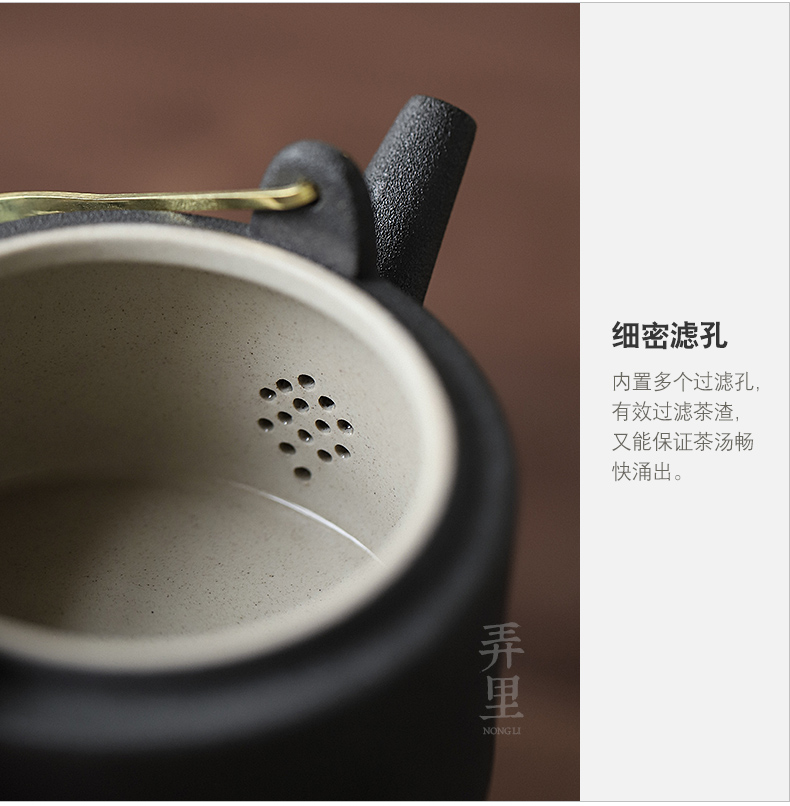 The Get | Japanese kung fu tea set in the household zen ceramic teapot household contracted tea gift box girder pot