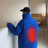 Куртка подходит для мужчин и женщин, зимний пуховик с пухом, коллекция 2023