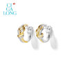 CIGALONG Long Zijia knot earrings
