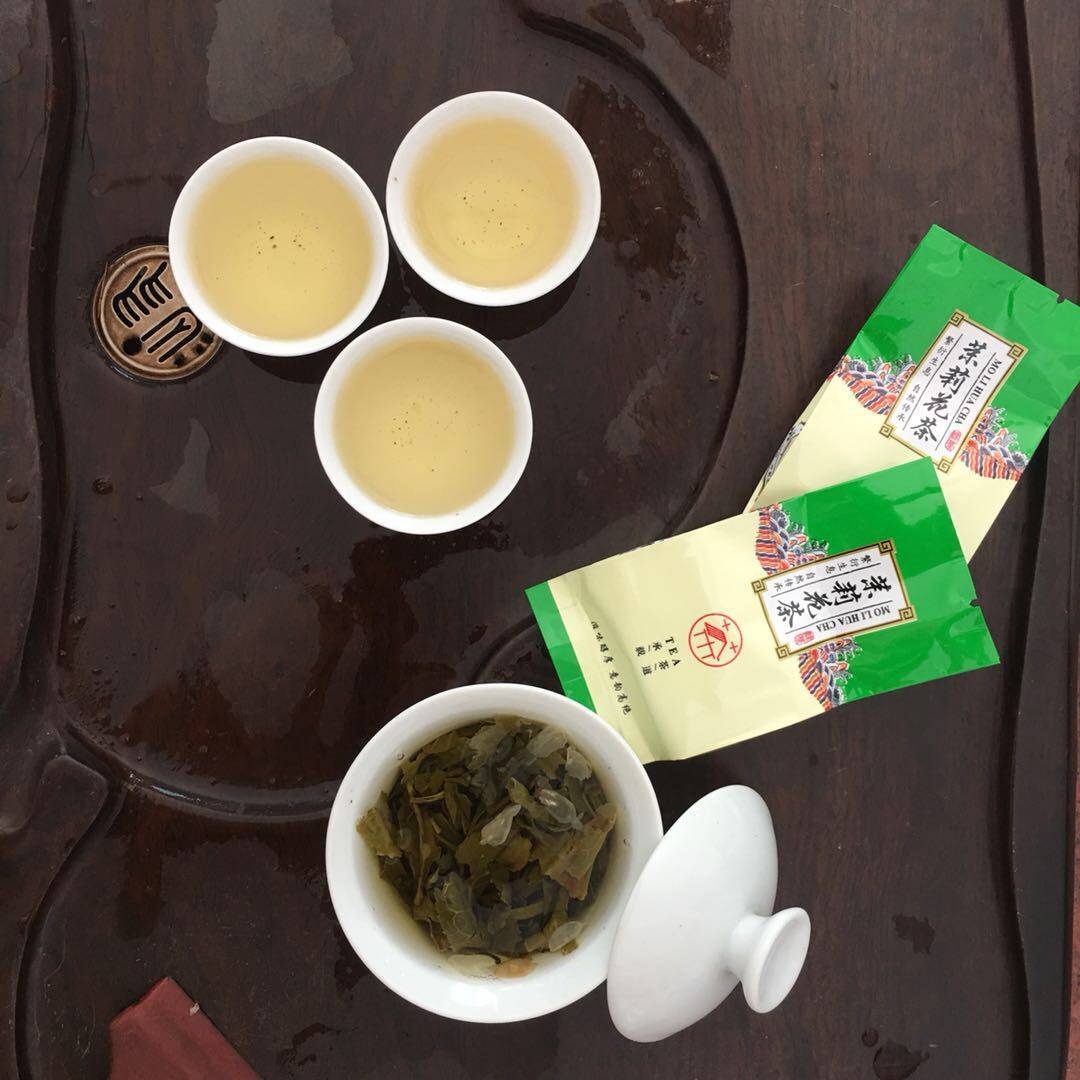 Jasmine Flower Tea aromas resistant to mille-jasmine tea leaves bulk tea independent small foam 30 small bagels