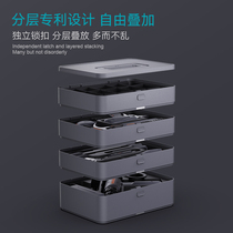 Toolbox Ju electrician Mijiaji multifunctional household set hardware tape measure hand electric drill electric screwdriver layered