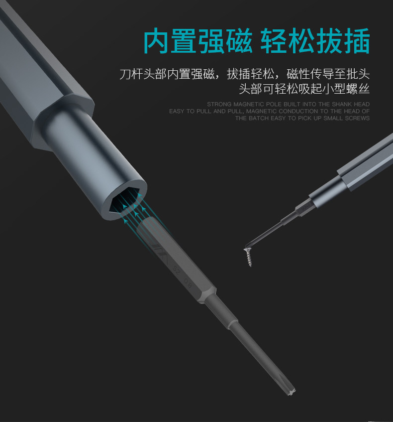 吉米家居 手机电脑精密仪器螺丝刀套装 图13