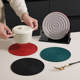 High temperature resistant silicone heat insulation pad Simple modern dining table pad Anti-scalding bowl pad Dining plate pot pad Storage rack set