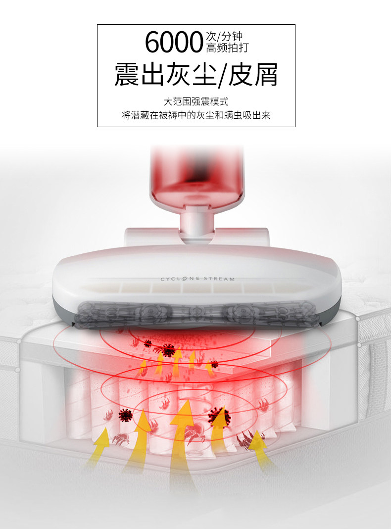 日本 爱丽思 IRIS 手持式家用床铺除螨仪 图10