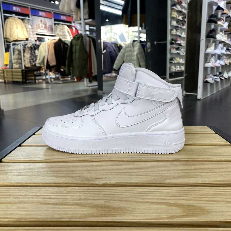 Nike 2024 New Model Air Force 1 Mid-Top White Sneakers for Older Children, Sports Shoes, Casual Shoes Fn1193-111 Nike 2024 New Model Air Force 1 Mid-Top White Sneakers for Older Children, Sports Shoes, Casual Shoes Fn1193-111
