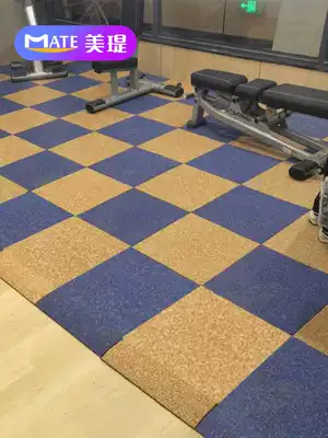 Gymnasium floor cushion cushion rubber cushion home cushion treadmill sound insulation cushion strength area dumbbell cushion thickening
