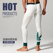 Mens autumn and winter warm autumn pants cotton personality low waist sexy sweatpants mens fashion Mens sports leggings
