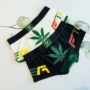 2 tải nam đồ lót cotton gập eo thấp boyshort gợi cảm nam thanh niên quần short thể thao đồ lót nam jockey