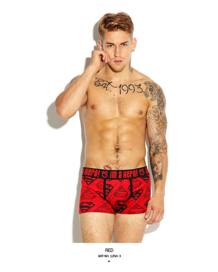 Món quà Đóng Hộp Briefs Cotton Nam Sexy Thấp Eo Boxer Briefs Cotton Thoải Mái Thanh Niên Boxer Men