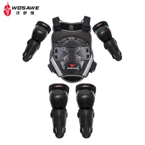  WOSAWE childrens anti-fall armor vest armor bicycle balance car chest protector back protector wheel skateboard ski protector
