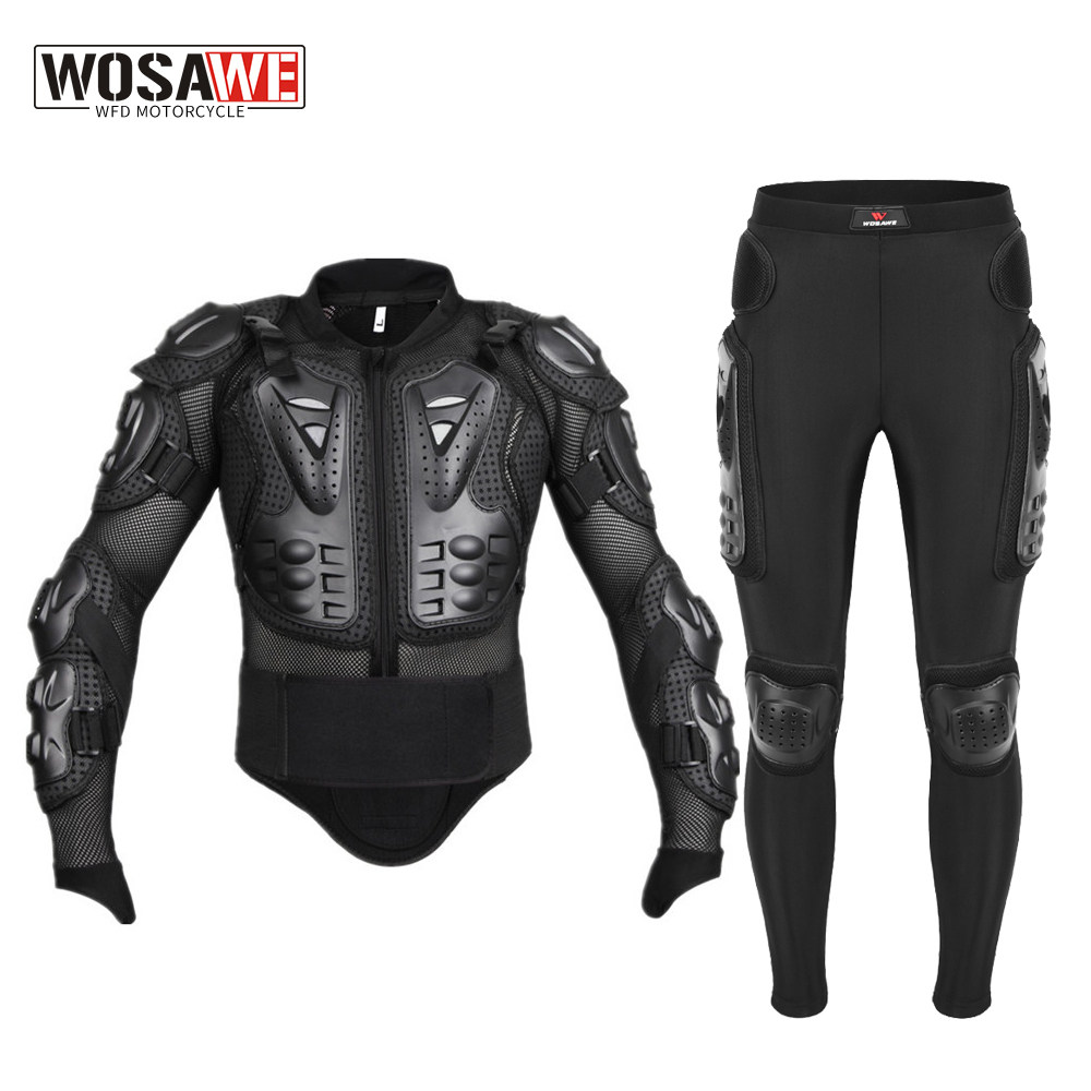 WOSAWE Motorcycle Cycling Armor-Prevention Wrestling Racing Armor-armored armor-armored Locomotive Knight Ski Equipment