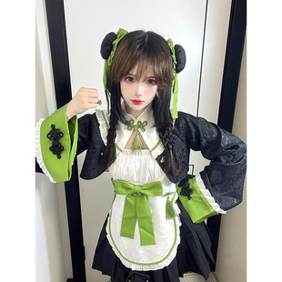 中华风Lolita改良旗袍连衣裙
