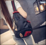 Трендовый рюкзак, сумка через плечо для отдыха, сумка для путешествий, в корейском стиле