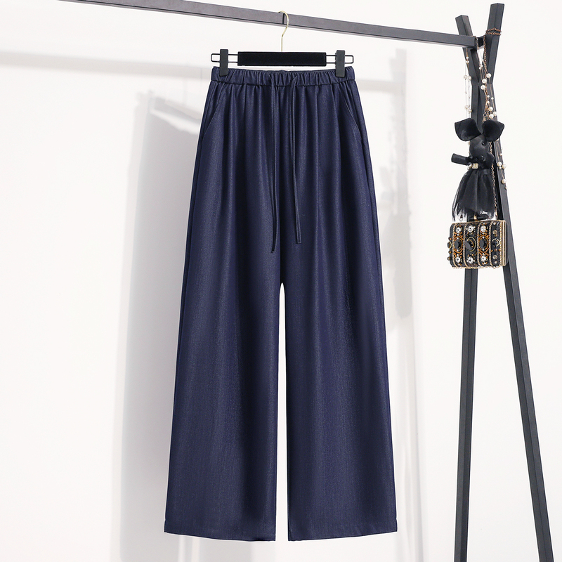 American Retro Tencel Soft Denim Jeans for Women, 2026 Summer Thin High-Waisted Loose Straight Wide-Leg Yamamoto Pants American Retro Tencel Soft Denim Jeans for Women, 2026 Summer Thin High-Waisted Loose Straight Wide-Leg Yamamoto Pants