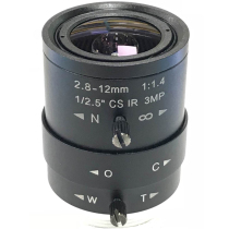 2 8-12mm monitoring HD 3 million manual iris lens manual focusing network simulation Bolt dedicated