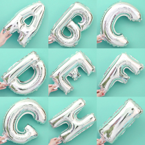 Wedding Birthday Alphabet Aluminum Film Balloons Romantic Suitors Wedding items Festive Scenes Placement New House Decorated Balloon Package