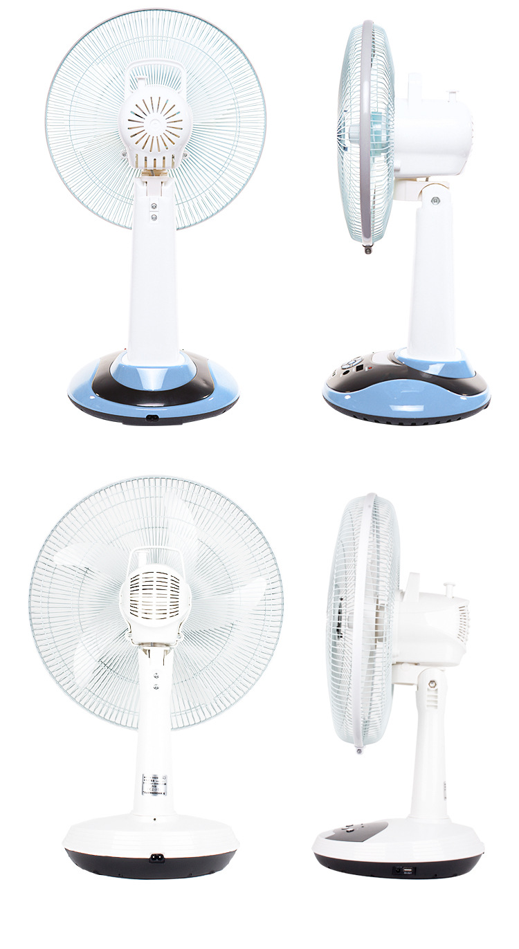 quạt sunhouse Một quạt sạc điện máy tính để bàn di động ngoài trời quạt gió lớn 12-16 inch có thể lắc đầu về nhà - Quạt điện