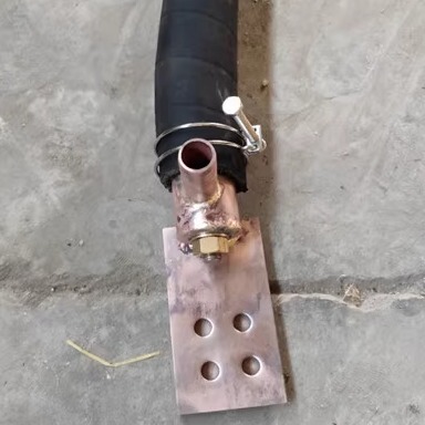 Water-Cooled Cable 400 Square Welding Joint Total Length 4m Medium Frequency Furnace Cable