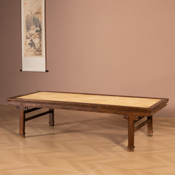 Early qing dynasty huanghuali raglan case with mortise and tenon ruyi moiré pattern