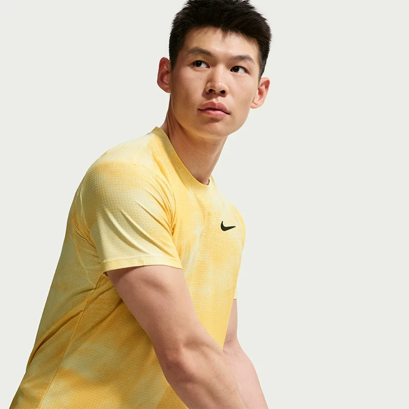 Nike, спортивная майка для профессионального тенниса, 26 лет, с коротким рукавом