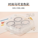 Невидимые брендовые очки, милая портативная система хранения, коробка, популярно в интернете