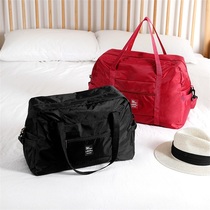 Storage bag for travel large-capacity waterproof foldable luggage bag stylish fitness bag portable shoulder bag