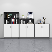 Combination file cabinet office high and low cabinet wooden partition bookshelf storage cabinet printer simple storage cabinet