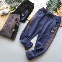 Boy Summer Thin Pants Children 2020 Summer Thin Cotton Cotton Cotton Pants Breathable Mosquito Pants