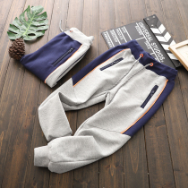 Boys pants Spring and Autumn New 2020 Tong childrens casual trousers childrens cotton sports pants foreign baby Tide pants