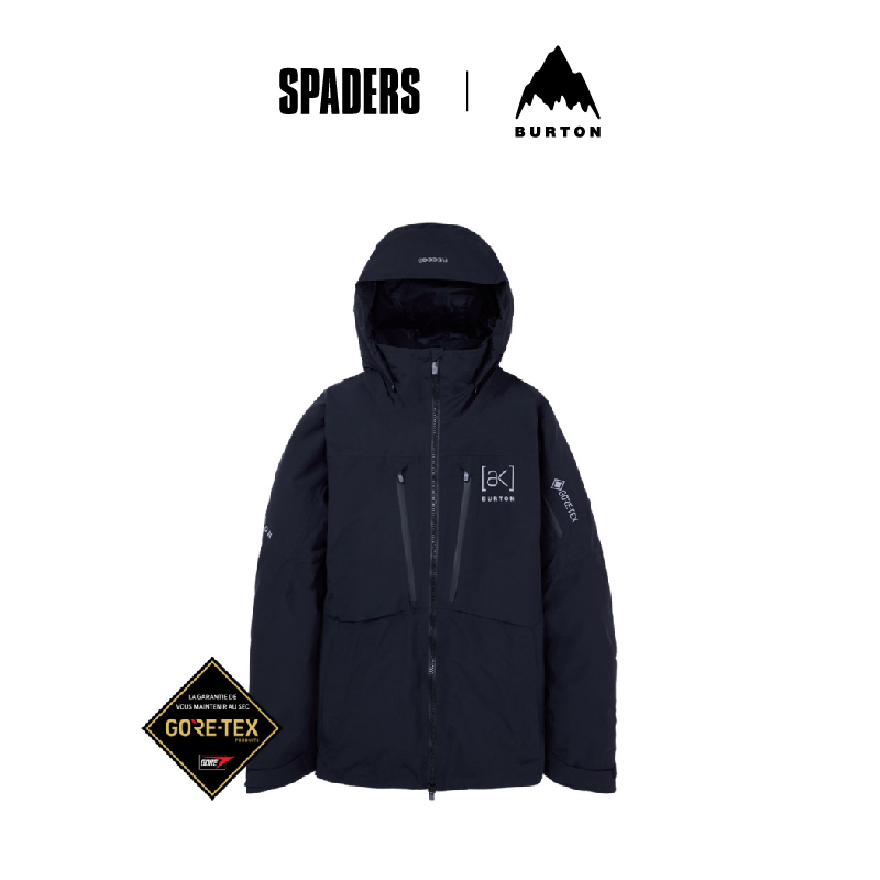 Burton 25/26 Men's Snowboard Jacket Ak Lz down 2L Windproof Breathable Jacket Black Peach Snow Gear